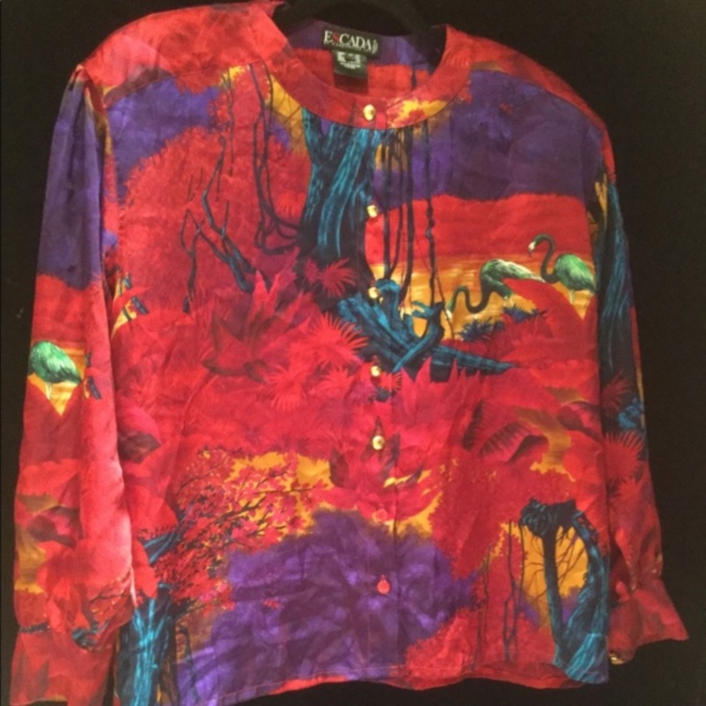 ESCADA silk blouse